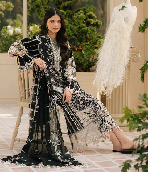 Lawn 3pce with khaadi net duppta