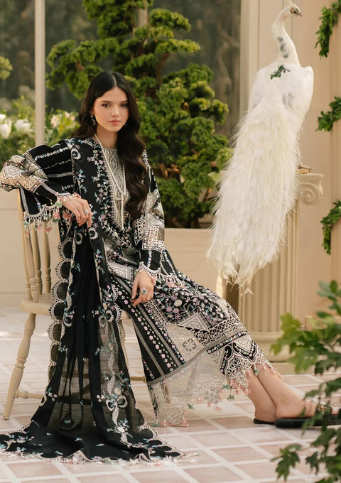 Lawn 3pce with khaadi net duppta