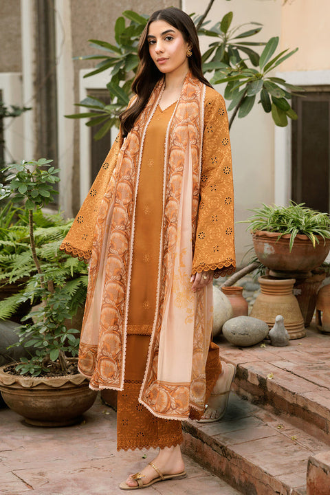 Premium Embroidered Dhanak 3-Piece Suit | Winter Collection