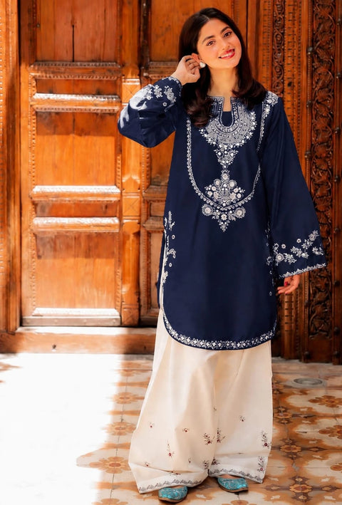 URGE SILK EMBROIDERED- 2 PC.
