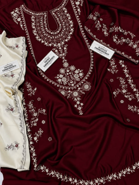 URGE SILK EMBROIDERED- 2 PC.