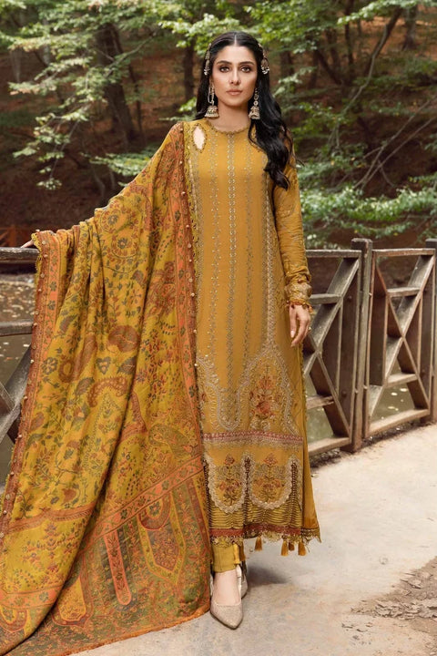 Maria.B Dhank Embroidered 3-Piece.